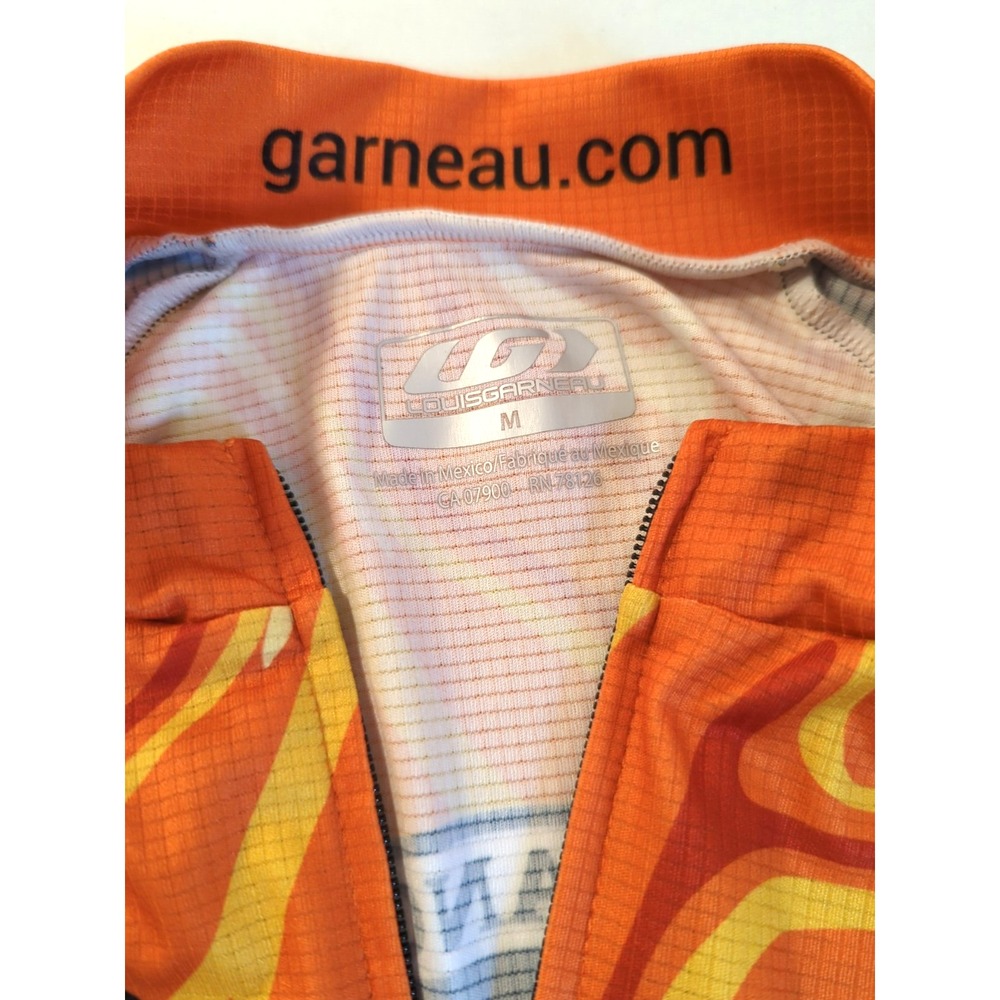 Louis Garneau Cycling Jersey Women M Full Zip The Endurance Society Skeletons - Picture 4 of 12